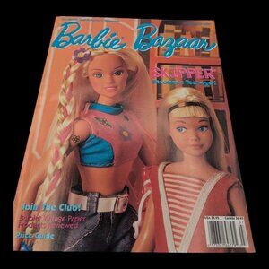VTG Barbie Bazaar Magazine July/August 1997 Issue - Skipper Becomes A Teenager